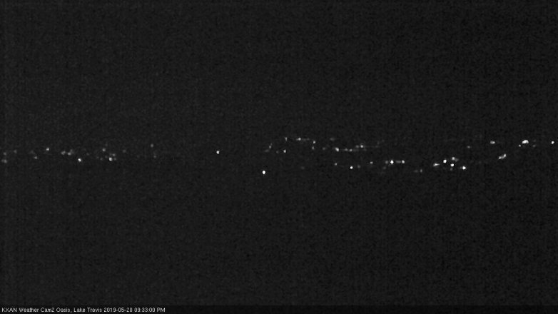 Lake Travis webcam, May 20, 2019 8:35 PM CT