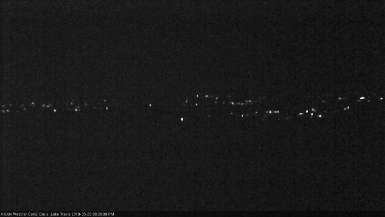 Lake Travis webcam, May 20, 2019 8:40 PM CT