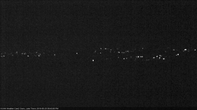 Lake Travis webcam, May 20, 2019 8:45 PM CT