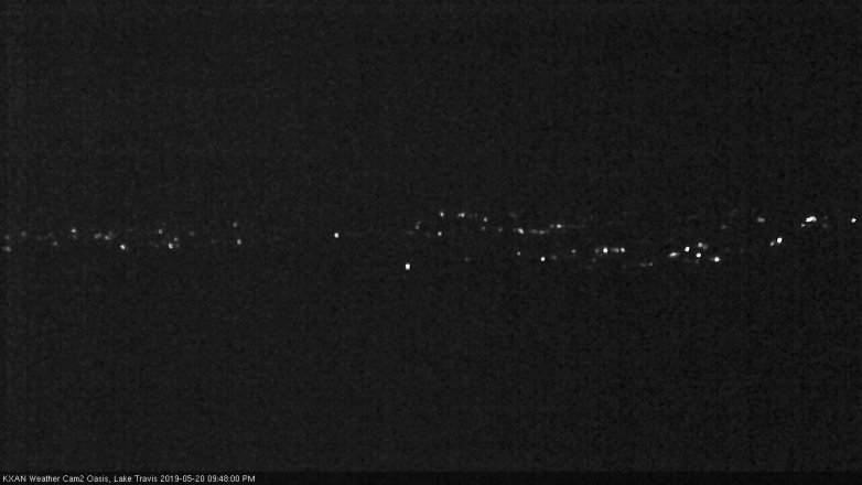 Lake Travis webcam, May 20, 2019 8:50 PM CT