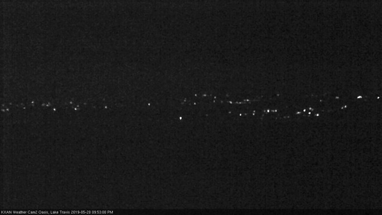 Lake Travis webcam, May 20, 2019 8:55 PM CT