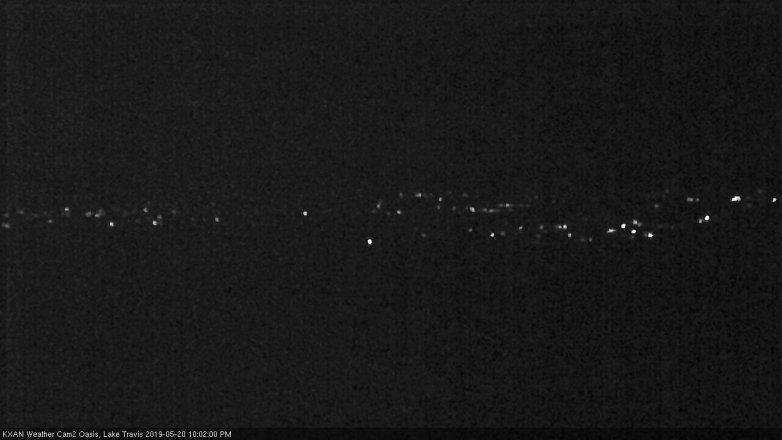Lake Travis webcam, May 20, 2019 9:05 PM CT