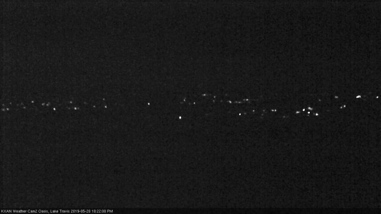 Lake Travis webcam, May 20, 2019 9:25 PM CT