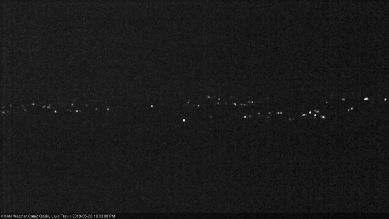 Lake Travis webcam, May 20, 2019 9:35 PM CT