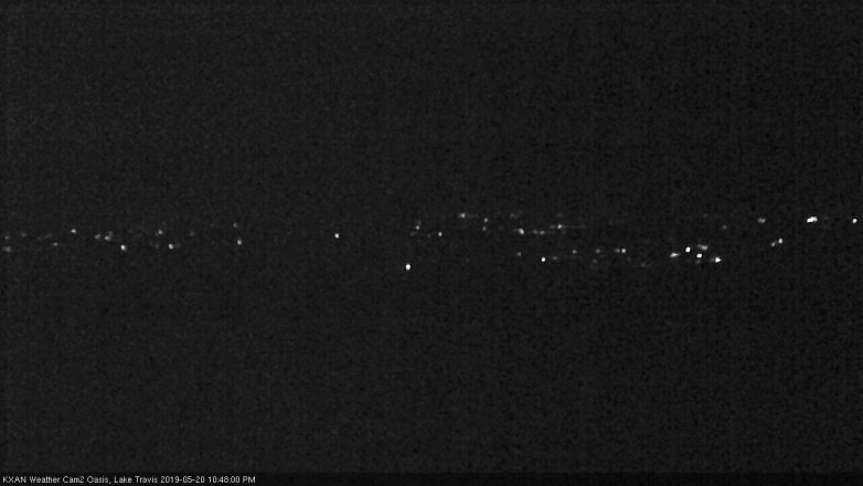 Lake Travis webcam, May 20, 2019 9:50 PM CT