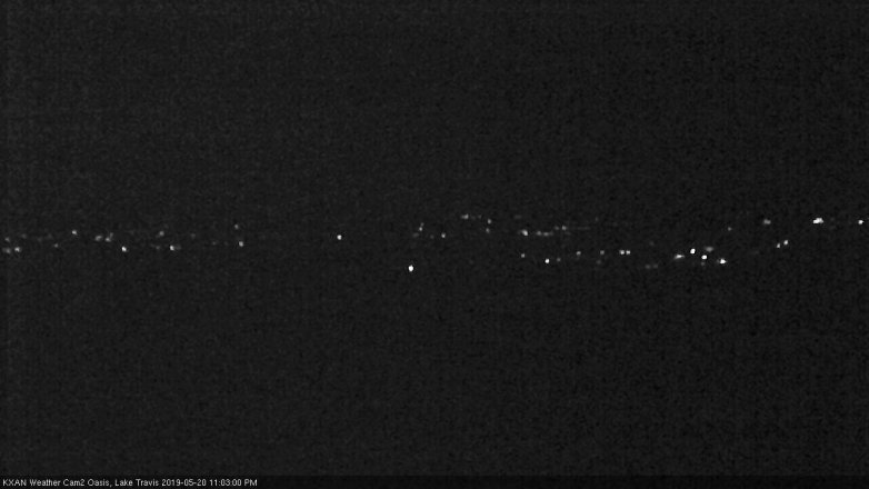Lake Travis webcam, May 20, 2019 10:05 PM CT