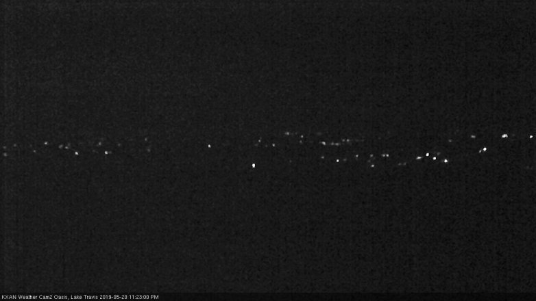 Lake Travis webcam, May 20, 2019 10:25 PM CT