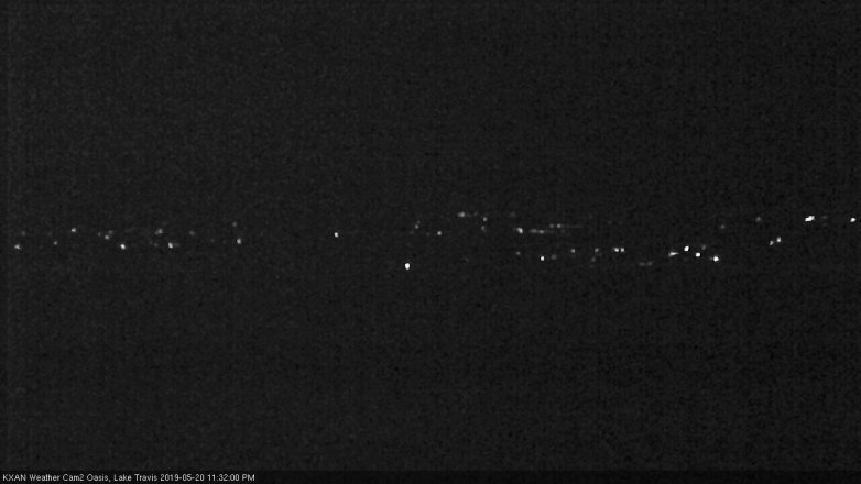 Lake Travis webcam, May 20, 2019 10:35 PM CT