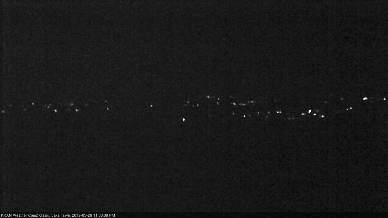 Lake Travis webcam, May 20, 2019 10:40 PM CT