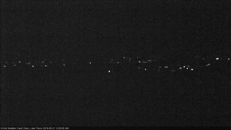 Lake Travis webcam, May 20, 2019 11:05 PM CT