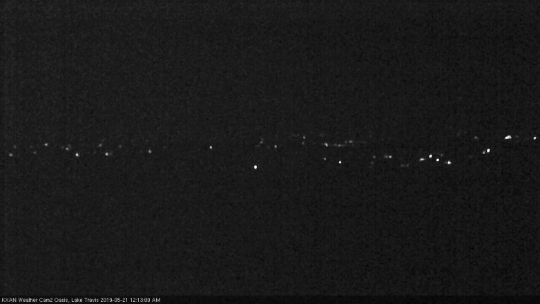 Lake Travis webcam, May 20, 2019 11:15 PM CT