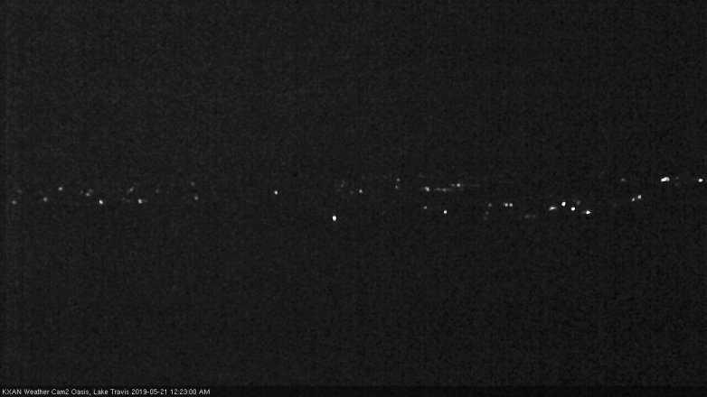 Lake Travis webcam, May 20, 2019 11:25 PM CT