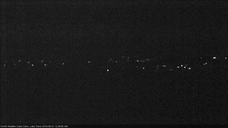 Lake Travis webcam, May 20, 2019 11:40 PM CT