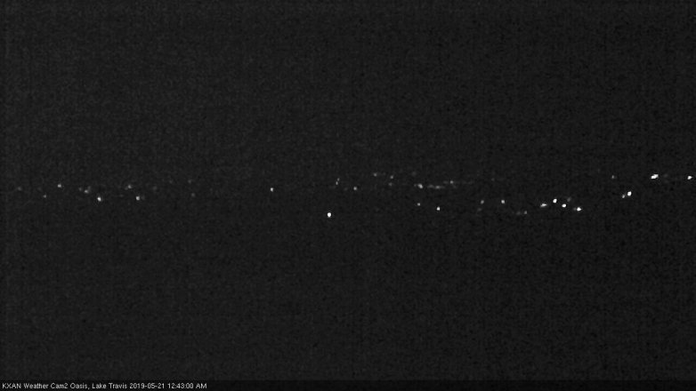 Lake Travis webcam, May 20, 2019 11:45 PM CT