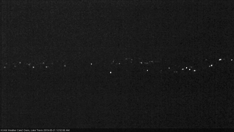 Lake Travis webcam, May 20, 2019 11:55 PM CT