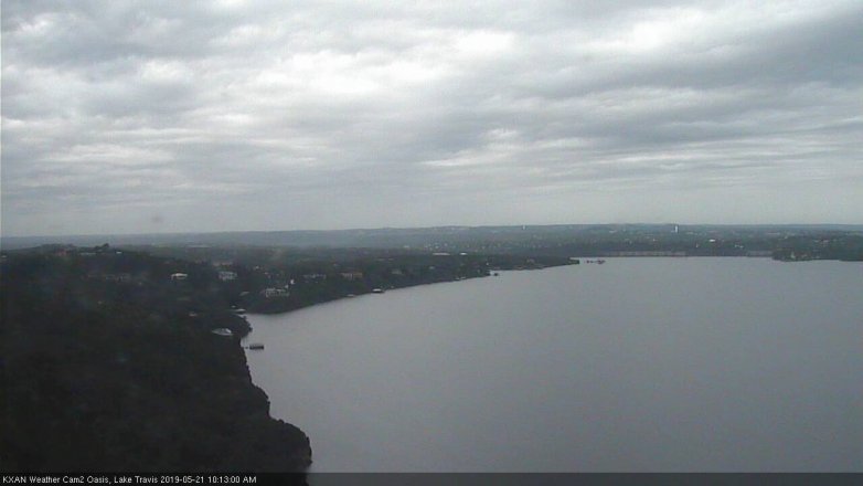 Lake Travis webcam, May 21, 2019 9:15 AM CT