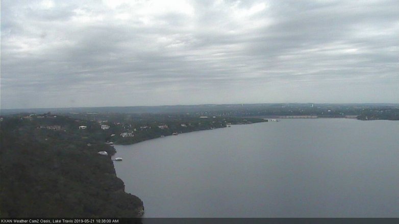 Lake Travis webcam, May 21, 2019 9:40 AM CT