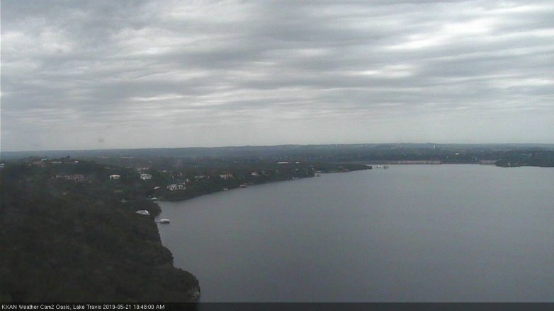 Lake Travis webcam, May 21, 2019 9:50 AM CT