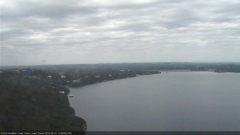 Lake Travis webcam, May 21, 2019 10:05 AM CT
