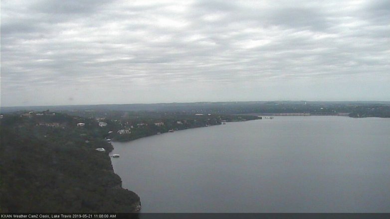 Lake Travis webcam, May 21, 2019 10:10 AM CT