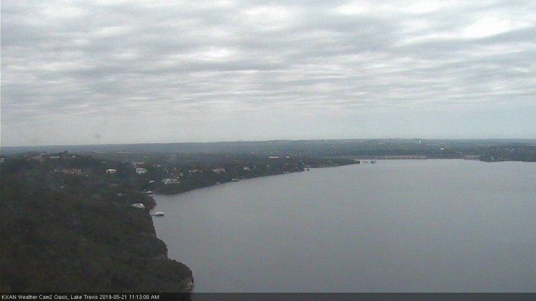 Lake Travis webcam, May 21, 2019 10:15 AM CT