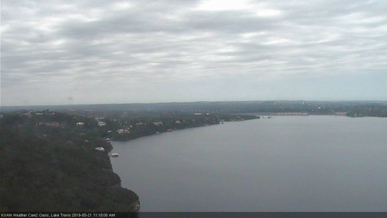 Lake Travis webcam, May 21, 2019 10:20 AM CT