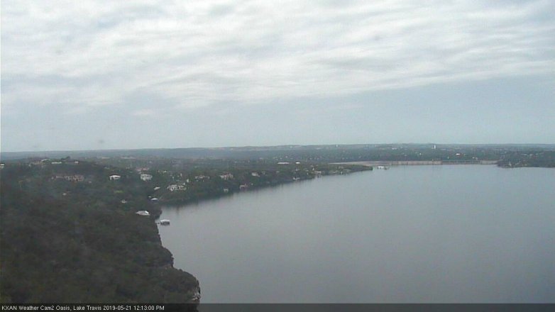 Lake Travis webcam, May 21, 2019 11:15 AM CT