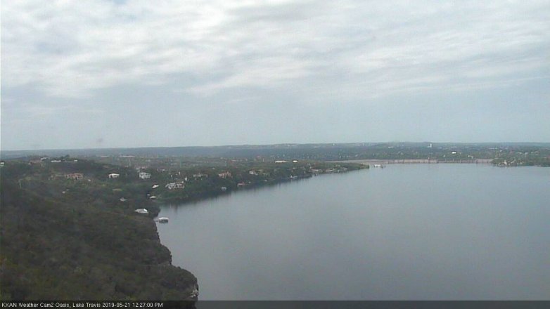 Lake Travis webcam, May 21, 2019 11:30 AM CT