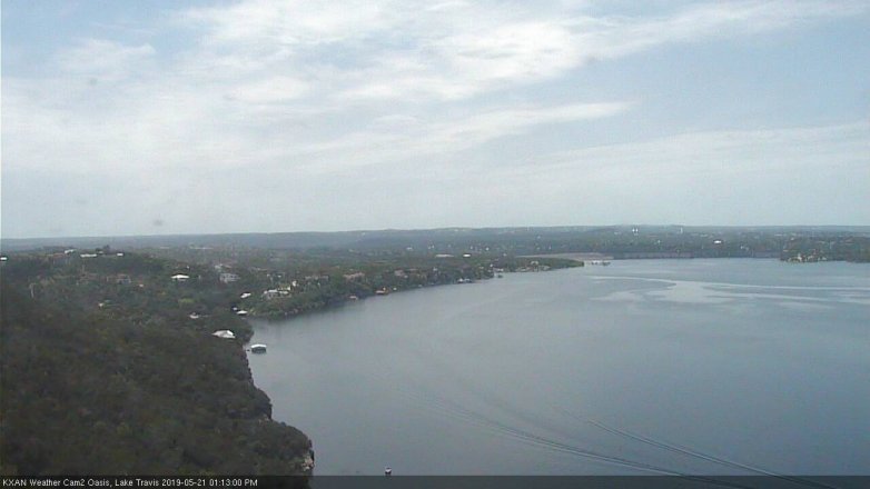 Lake Travis webcam, May 21, 2019 12:15 PM CT