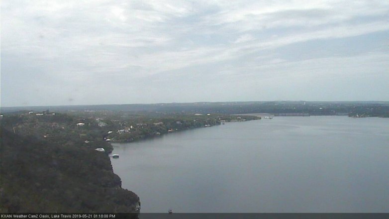 Lake Travis webcam, May 21, 2019 12:20 PM CT