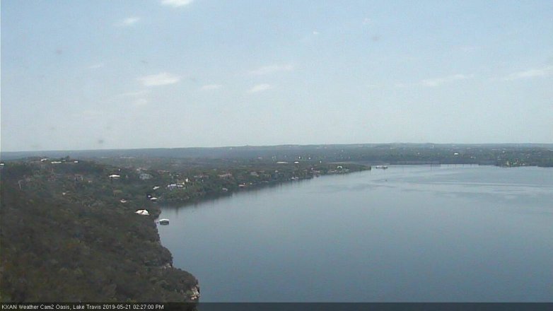 Lake Travis webcam, May 21, 2019 1:30 PM CT