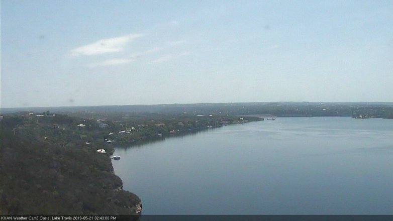 Lake Travis webcam, May 21, 2019 1:45 PM CT