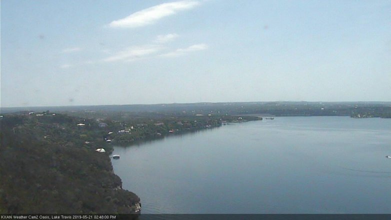 Lake Travis webcam, May 21, 2019 1:50 PM CT