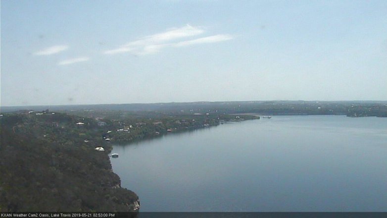 Lake Travis webcam, May 21, 2019 1:55 PM CT