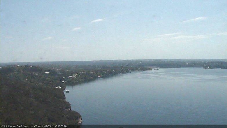 Lake Travis webcam, May 21, 2019 2:10 PM CT