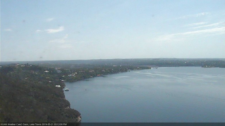 Lake Travis webcam, May 21, 2019 2:15 PM CT