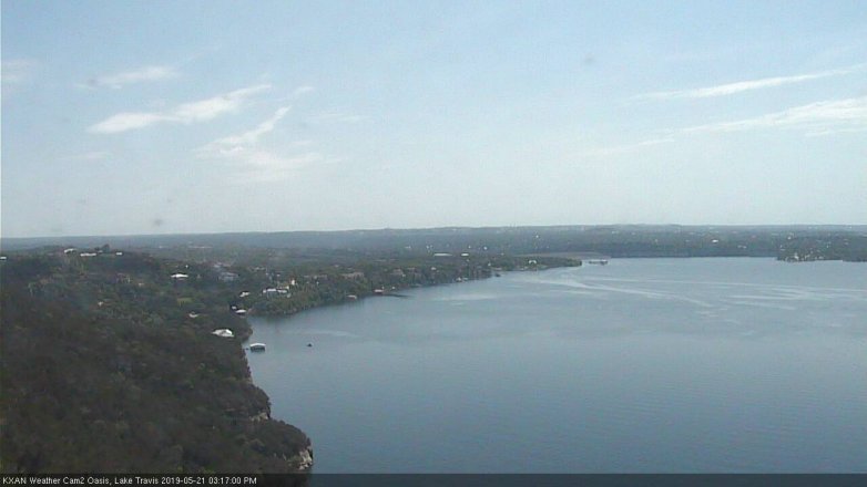 Lake Travis webcam, May 21, 2019 2:20 PM CT