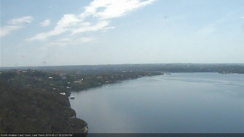 Lake Travis webcam, May 21, 2019 2:35 PM CT