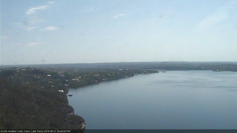 Lake Travis webcam, May 21, 2019 2:45 PM CT