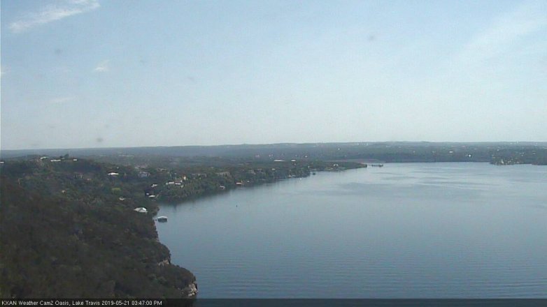 Lake Travis webcam, May 21, 2019 2:50 PM CT