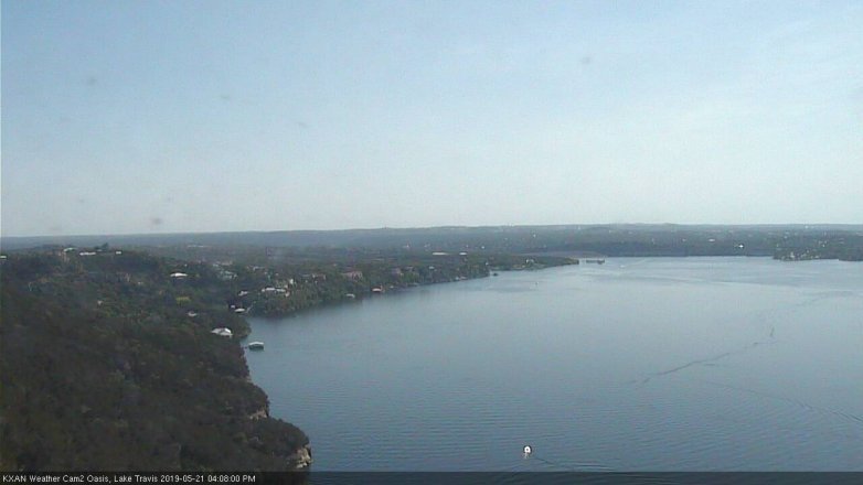 Lake Travis webcam, May 21, 2019 3:10 PM CT