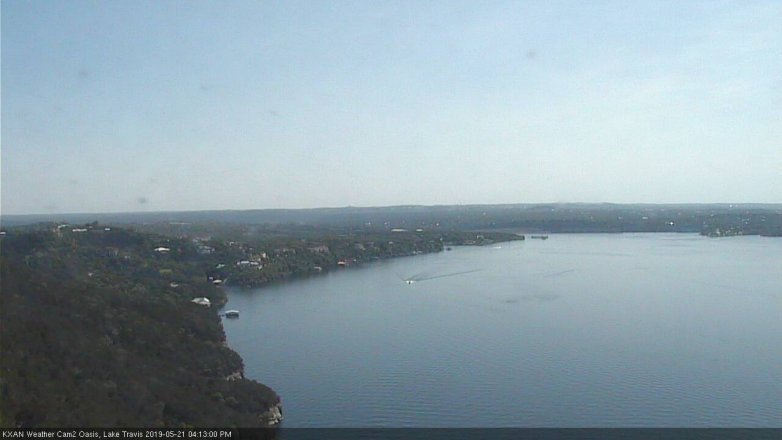 Lake Travis webcam, May 21, 2019 3:15 PM CT