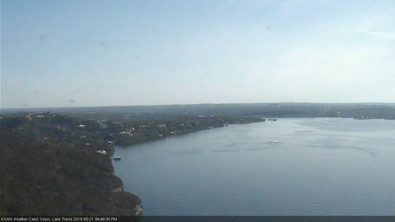 Lake Travis webcam, May 21, 2019 3:50 PM CT