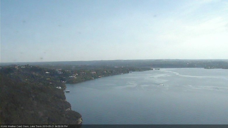 Lake Travis webcam, May 21, 2019 4:00 PM CT