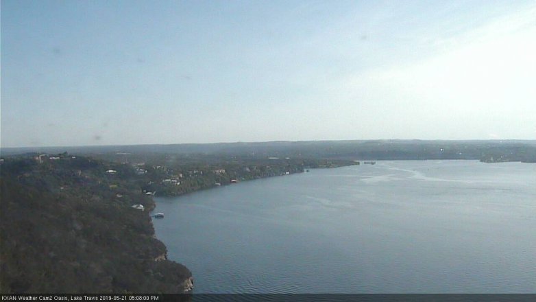 Lake Travis webcam, May 21, 2019 4:10 PM CT