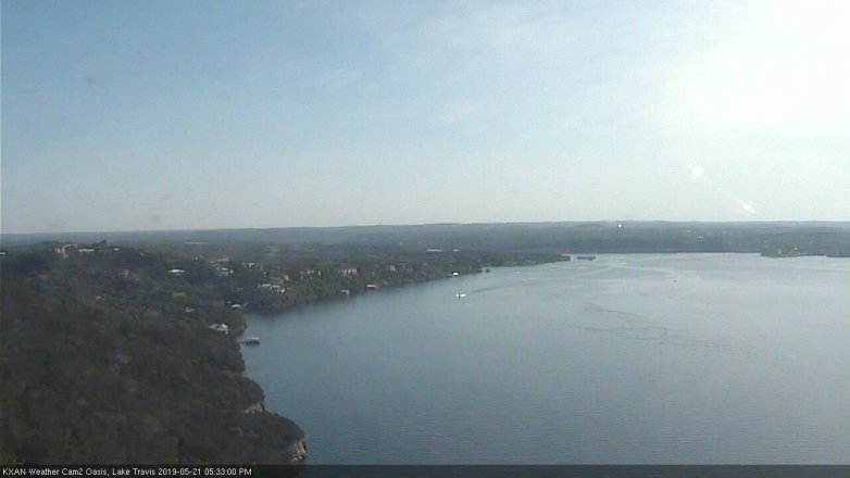 Lake Travis webcam, May 21, 2019 4:35 PM CT