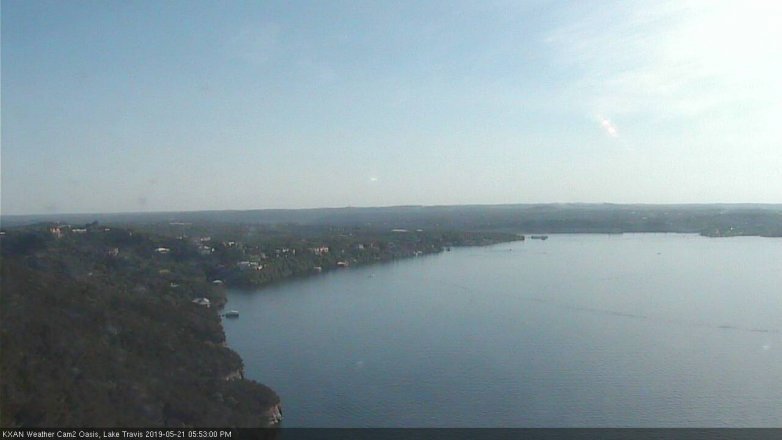 Lake Travis webcam, May 21, 2019 4:55 PM CT
