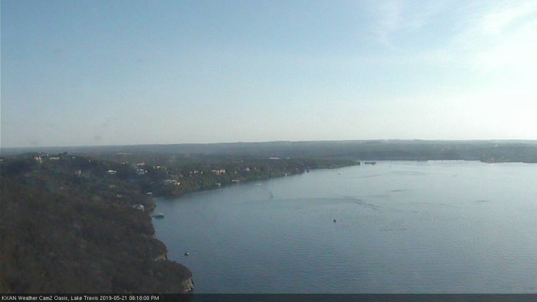 Lake Travis webcam, May 21, 2019 5:20 PM CT