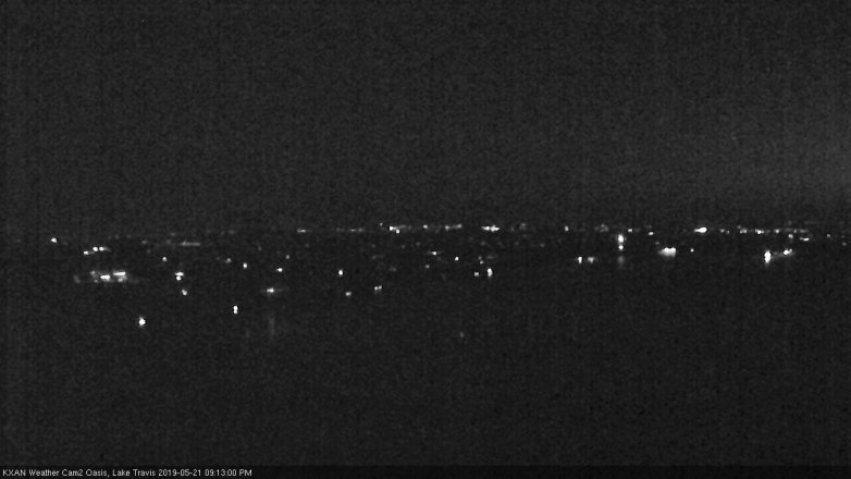 Lake Travis webcam, May 21, 2019 8:15 PM CT