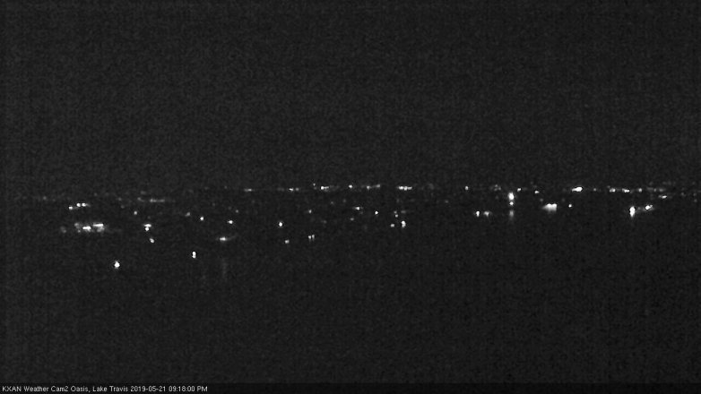 Lake Travis webcam, May 21, 2019 8:20 PM CT